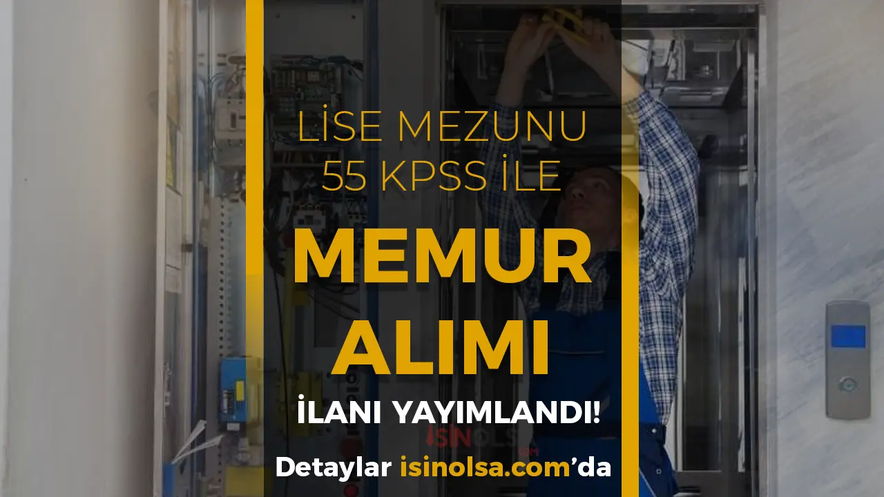 Akıncılar Belediyesi 55 KPSS İle Memur Alacak!