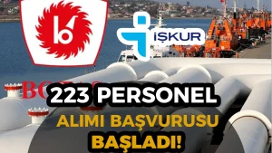 BOTAŞ 223 Kamu Personeli Alımı İŞKUR Başvurusu Başladı!