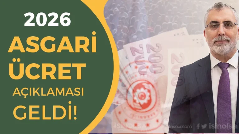 Bakan Işıkhan’dan 2026 Asgari Ücret Açıklaması: Gözler Aralık Ayında Başlayacak Görüşmelerde!