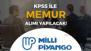 Milli Piyango İdaresi Memur Alımı İlanı 2025 ( Müfettiş Yardımcısı )