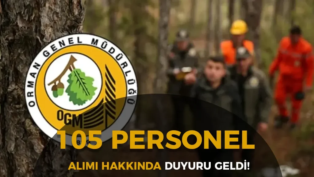 OGM 105 Personel Alımı Yedek Aday Duyurusu Geldi!