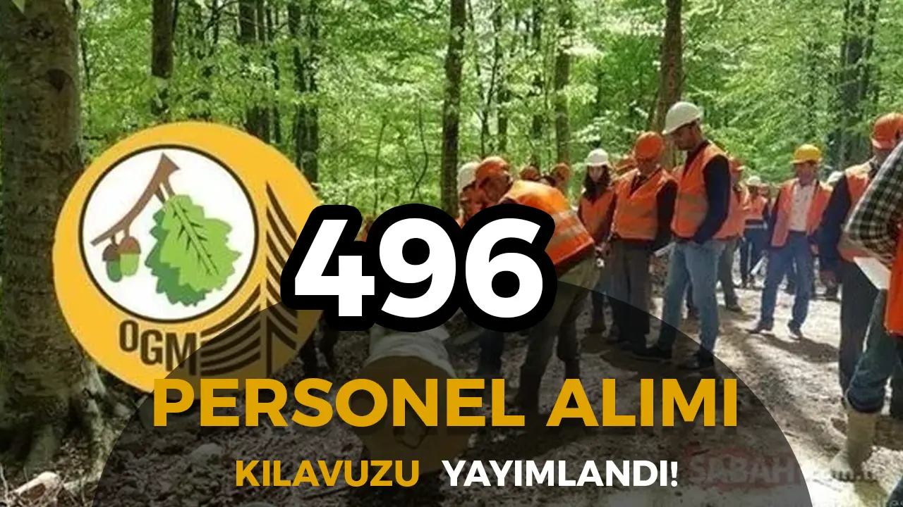 OGM 496 Sözleşmeli Personel Alımı 2025! Şartlar, Kontenjan ve Başvurular