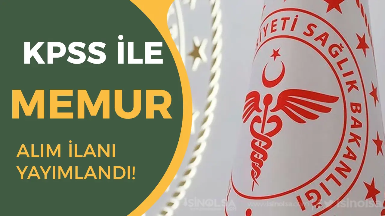 Sağlık Bakanlığı 10 Uzman Yardımcısı Alacak! KPSS 70 Puan