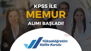 YÖKAK Memur Alımı Başvurusu Başladı