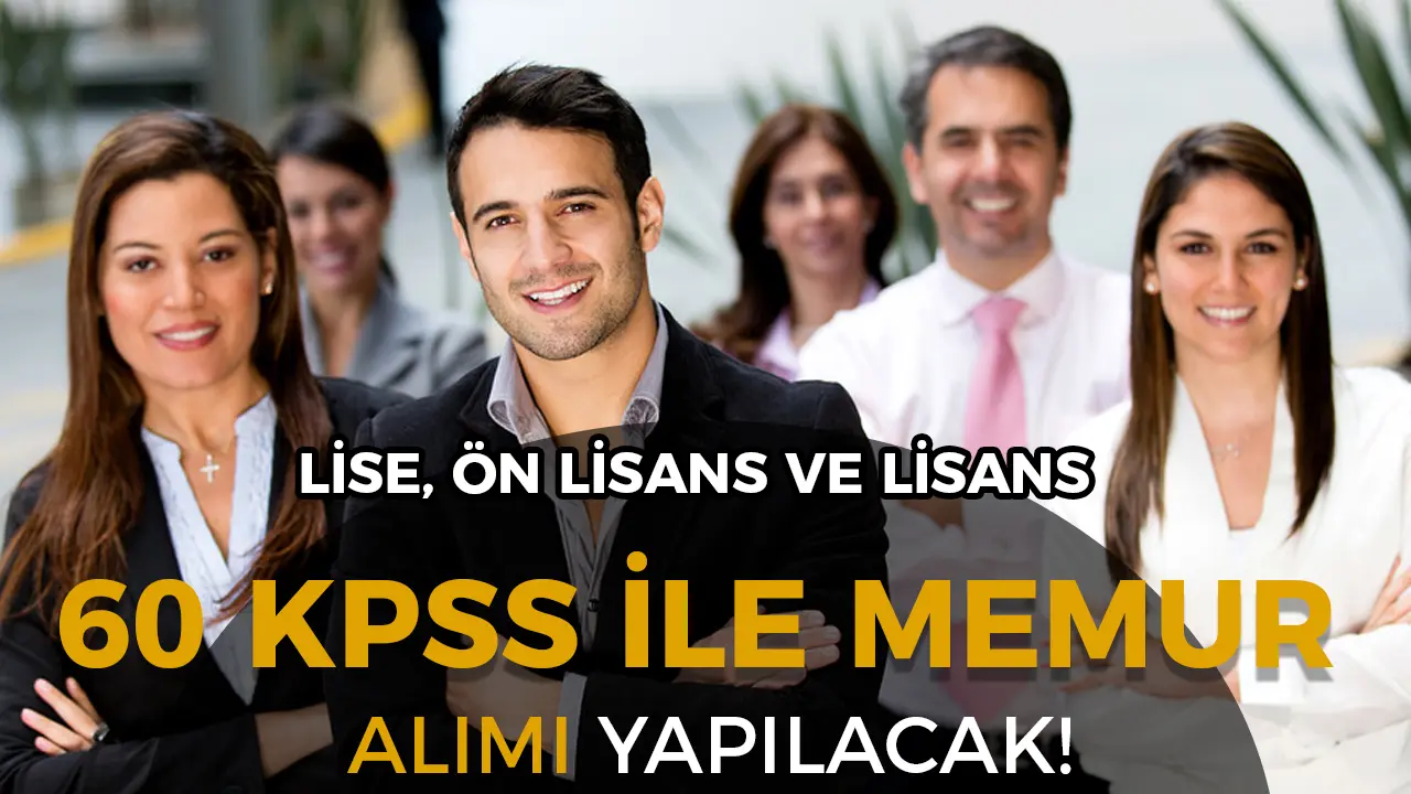 Yücekapı Belediyesi 60 KPSS İle Memur Alacak! Lise, Ön Lisans ve Lisans