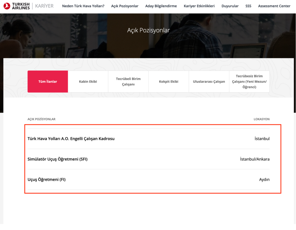 THY 2025 Yılı Tecrübeli Tecrübesiz Güncel Personel Alımı İlanları Yayımlandı! 2 image 222