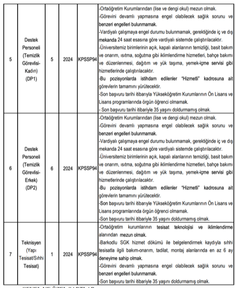 Türk-Alman Üniversitesi 19 Sözleşmeli Personel Alacak! Başvurular Başladı 2 image 88