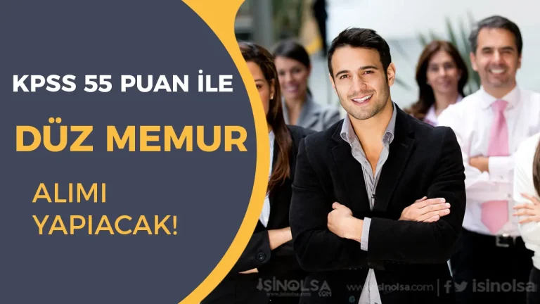 Öbektaş Belediyesi Lisans Mezunu 55 KPSS İle Düz Memur Alacak!