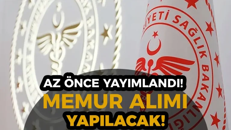 Sağlık Bakanlığı 36 Memur Alımı Yapacak!