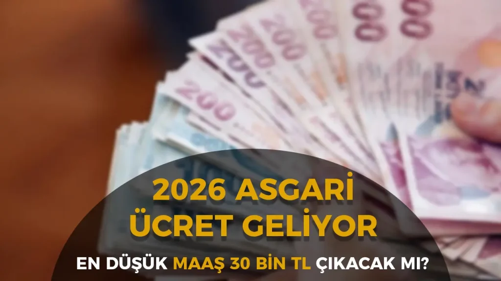 2026 asgari ücret zammında sona gelindi! Komisyonun bu hafta yapacağı toplantıyla yeni net ve brüt ücret belli olacak. Yüzde 20–40 zam senaryoları ve maaş artışının işsizlik maaşı, kıdem tazminatı ve GSS primlerine etkileri haberimizde.
