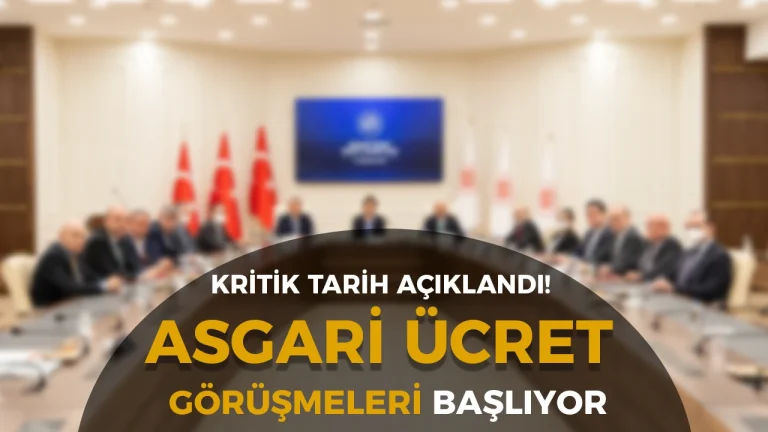 Asgari Ücret İçin Kritik Tarih Açıklandı! İşte Tahminler