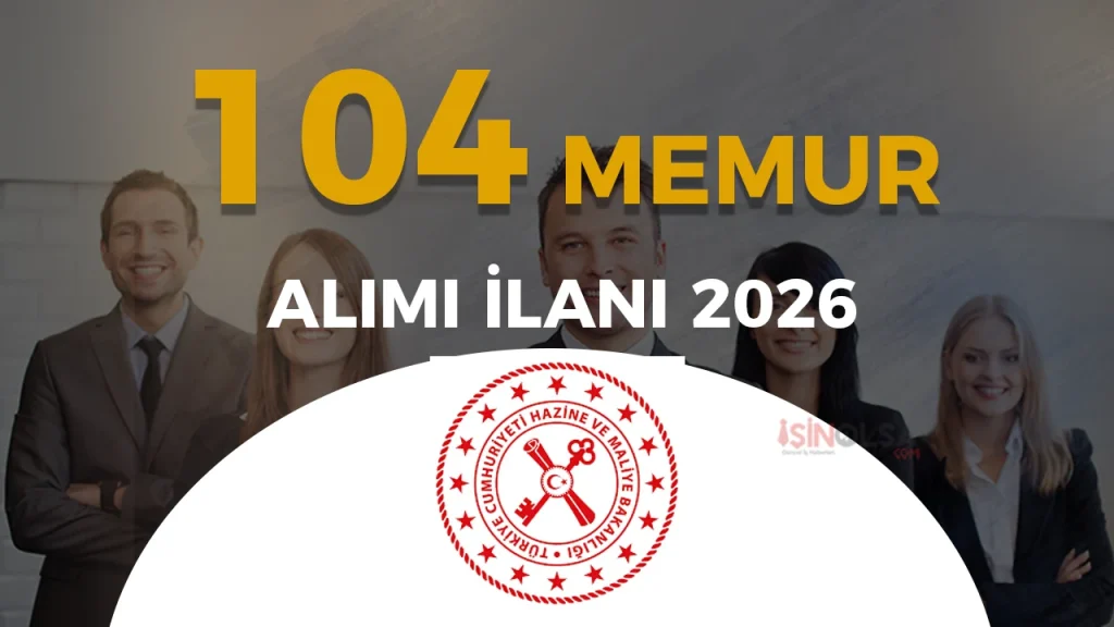 HMB 104 Memur Alımı 2026 ( Hazine ve Maliye Uzman Yardımcısı )