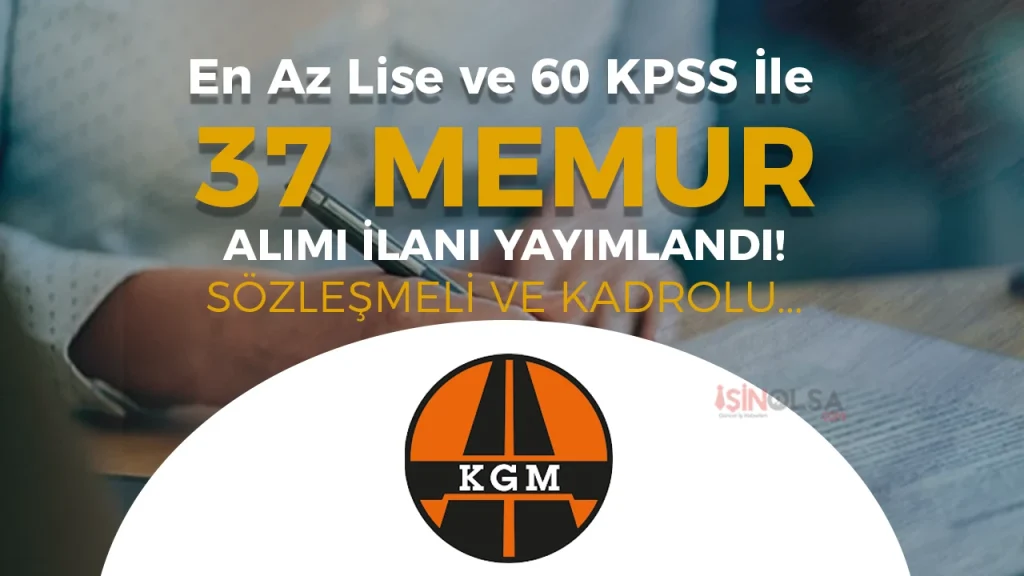 HSK 37 Memur Alacak! Kadrolu ve Sözleşmeli Kadrolar Belli Oldu! 1 HSK 37 Memur Alacak! Kadrolu ve Sözleşmeli Kadrolar Belli Oldu!