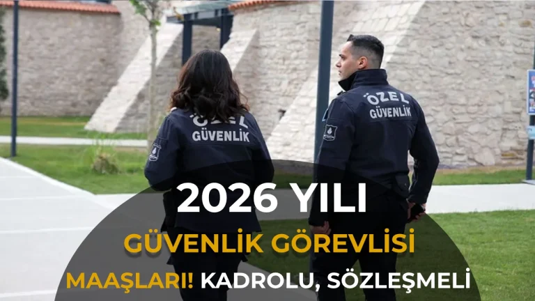 KAMUVE OZELDE GUVENLIKGOREVLISI MAASLARI