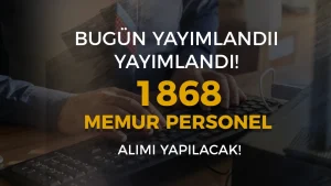 31 Aralık 2025 Tarihli Yeni Kamu İlanları Yayımlandı! Üniversiteler Peş Peşe Kadro Açtı
