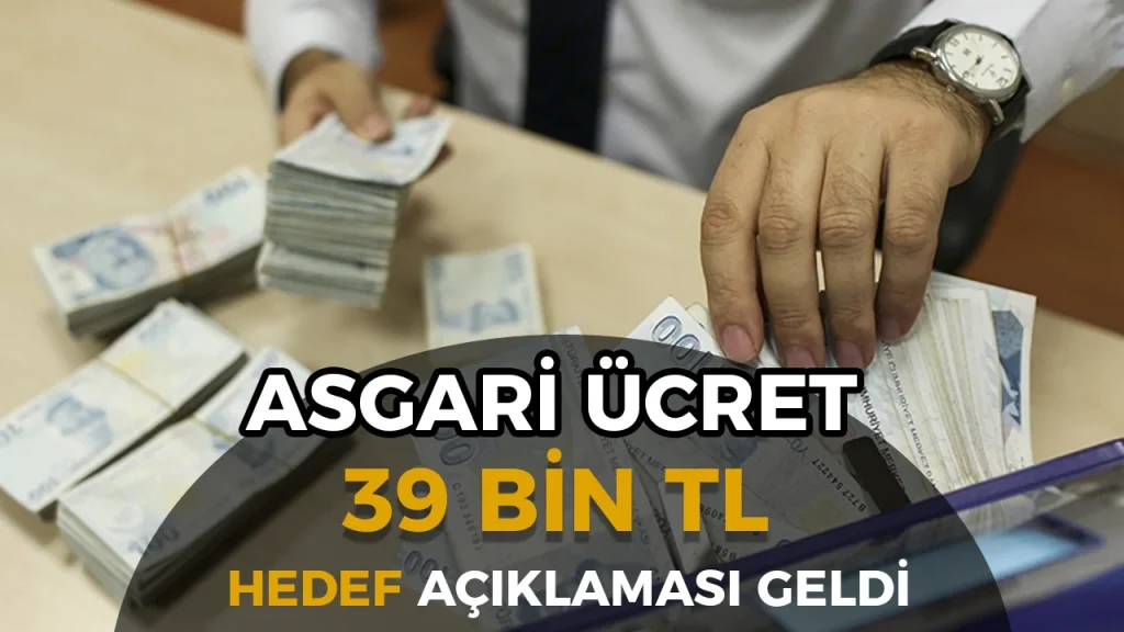 Özgür Özel’den Asgari Ücret Mesajı: “39 Bin TL Hedefliyoruz”