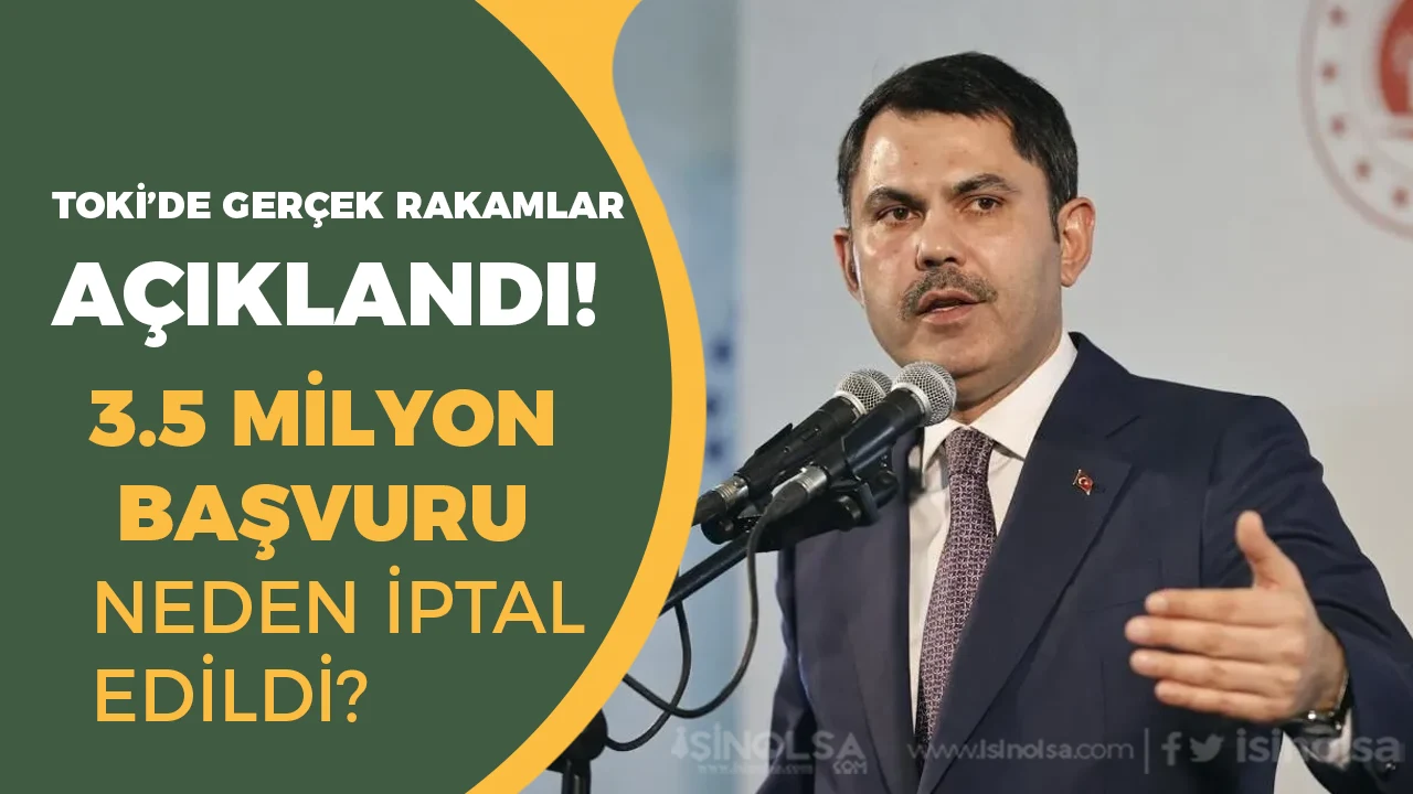 TOKİ Başvurularında Resmi Tablo Netleşti: 3,5 Milyon Başvuru Neden Geçersiz Sayıldı?