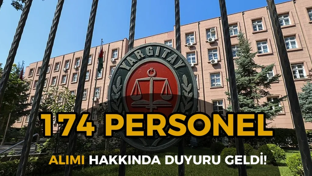 YARGITAY PERSONEL ALIMI