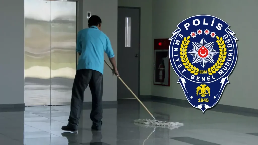 EGM 500 Destek Personeli ( Hizmetli ) Alımı İlanı! Lise 60 KPSS İle 1 egm hizmetli