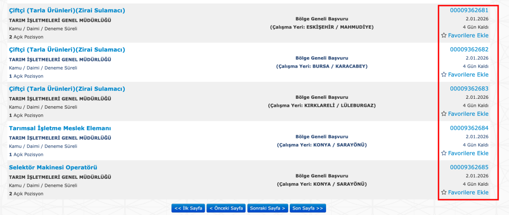 TİGEM 254 İşçi Alımı Başvurusu Başladı! İŞKUR İş İlanı No ile Başvuru Detayları 6 image 173