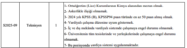 Bandırma Onyedi Eylül Üniversitesi 12 Personel Alımı- 50 KPSS İle 2 image 21