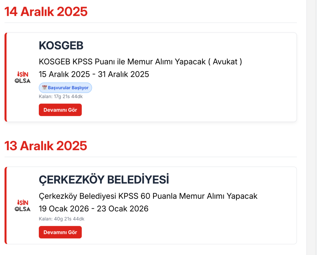 Aralık Ayı 1123 Memur Personel Alımı İlanları! 2500 Yeni Memur Alınacak! 1 image 39