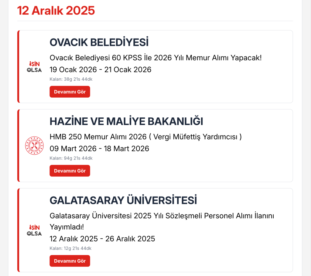 Aralık Ayı 1123 Memur Personel Alımı İlanları! 2500 Yeni Memur Alınacak! 2 image 40
