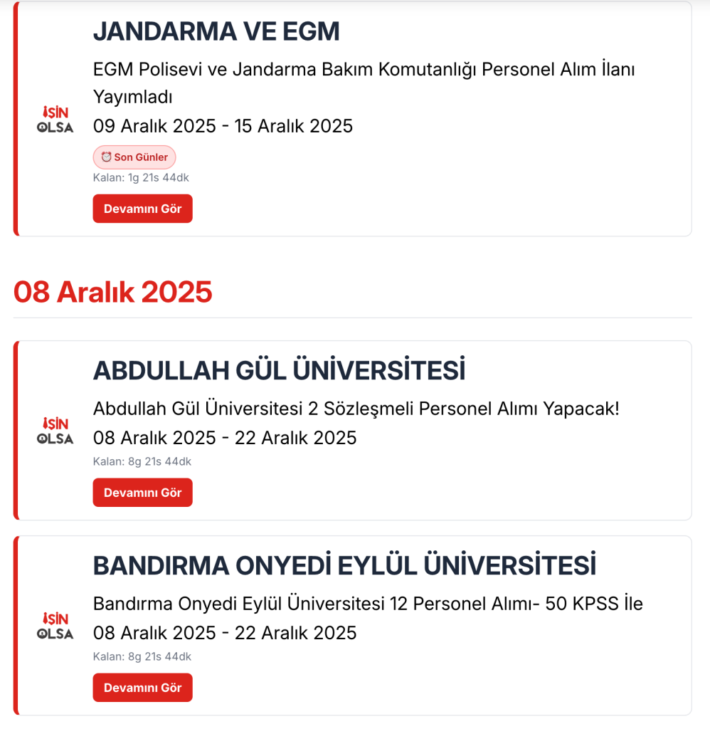 Aralık Ayı 1123 Memur Personel Alımı İlanları! 2500 Yeni Memur Alınacak! 5 image 43