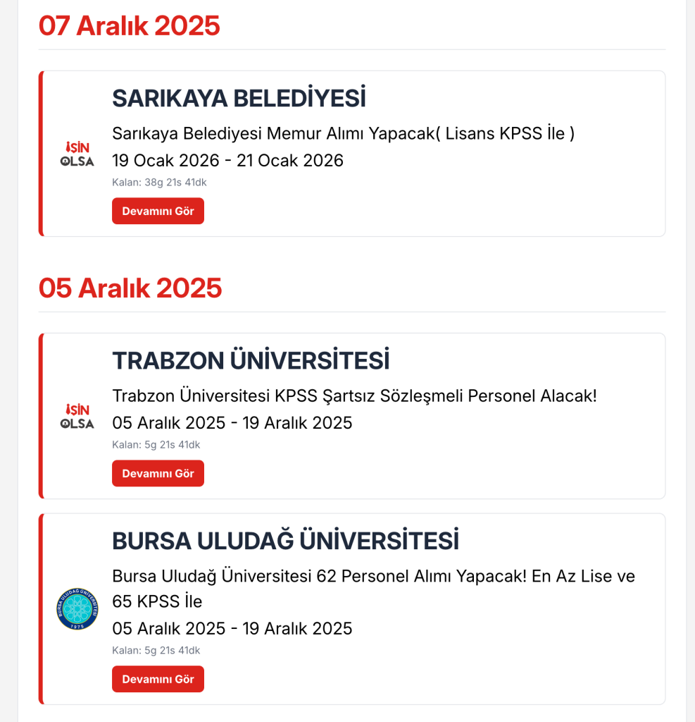 Aralık Ayı 1123 Memur Personel Alımı İlanları! 2500 Yeni Memur Alınacak! 7 image 45