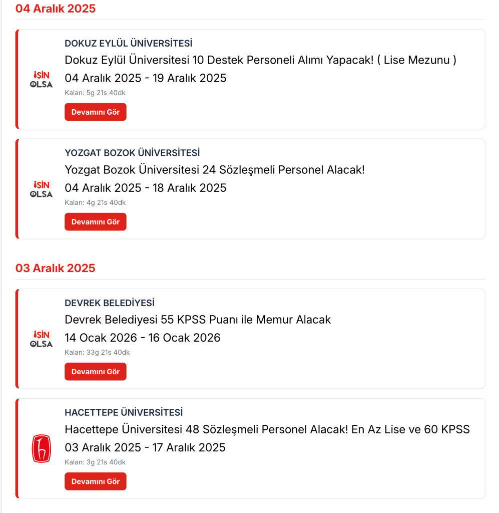 Aralık Ayı 1123 Memur Personel Alımı İlanları! 2500 Yeni Memur Alınacak! 8 image 46