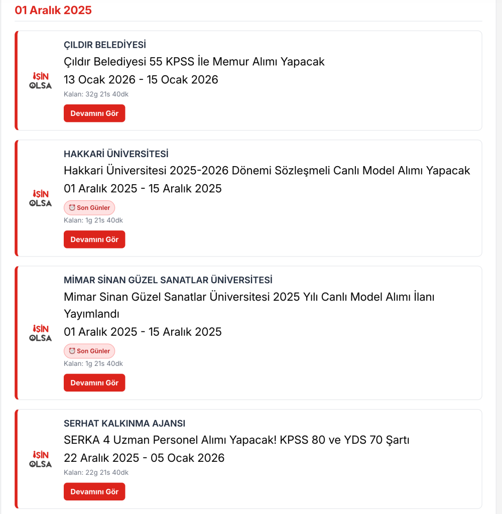 Aralık Ayı 1123 Memur Personel Alımı İlanları! 2500 Yeni Memur Alınacak! 9 image 47