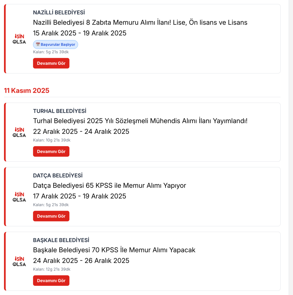 Aralık Ayı 1123 Memur Personel Alımı İlanları! 2500 Yeni Memur Alınacak! 15 image 53