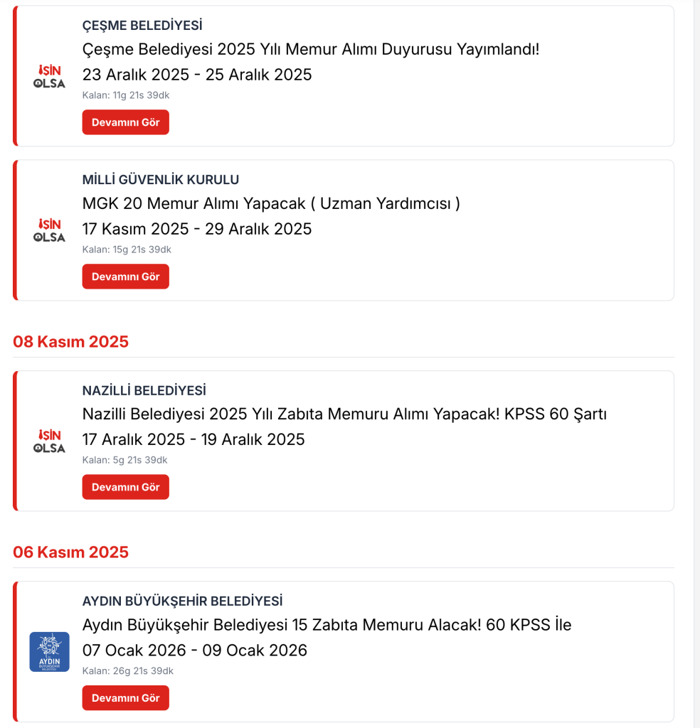 Aralık Ayı 1123 Memur Personel Alımı İlanları! 2500 Yeni Memur Alınacak! 16 image 54