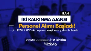 2 Kalkına Ajansı ( DOĞAKA ve GEKA ) Personel Alımı Başladı!