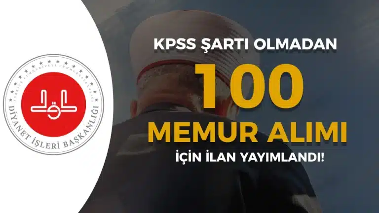 Diyanet Yurtdışı 100 Memur Alımı 2026 ( Din Görevlisi )