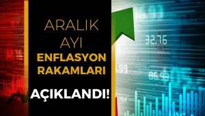 Aralık 2025 Enflasyon Rakamları Resmi Olarak Açıklandı