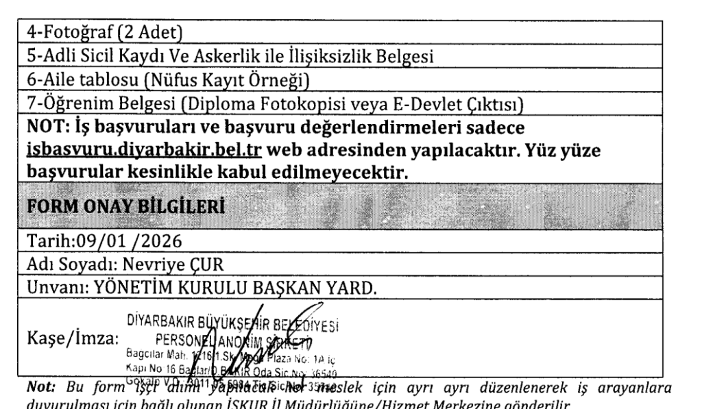 DBB 40 Temizlik Personeli Alımı Yapacak! KPSS Şartı Yok 5 Ekran Resmi 2026 01 12 16.02.30