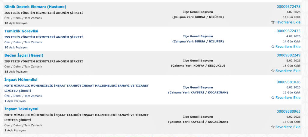 Şehir Hastanelerine 531 İşçi Personel Alımı Yapacak! 2 Ekran Resmi 2026 01 21 16.54.51