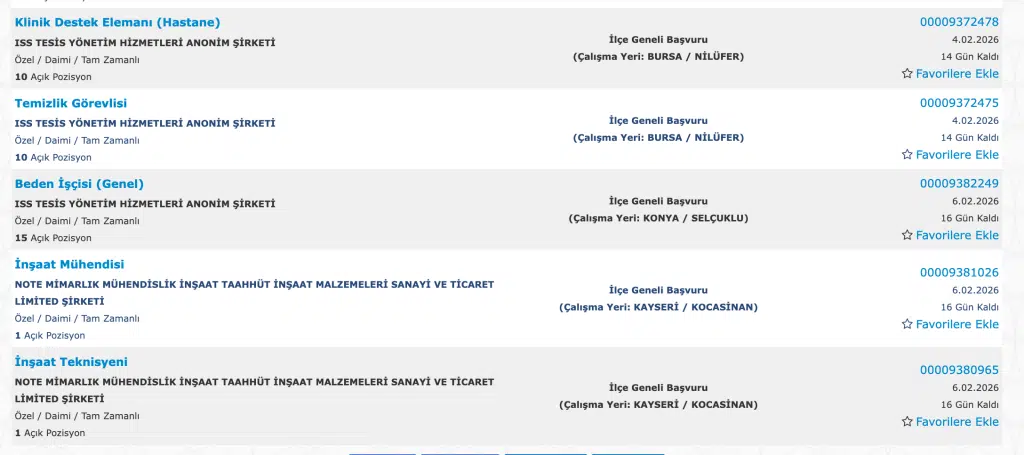 Şehir Hastanelerine 531 İşçi Personel Alımı Yapacak! 2 Ekran Resmi 2026 01 21 16.54.51