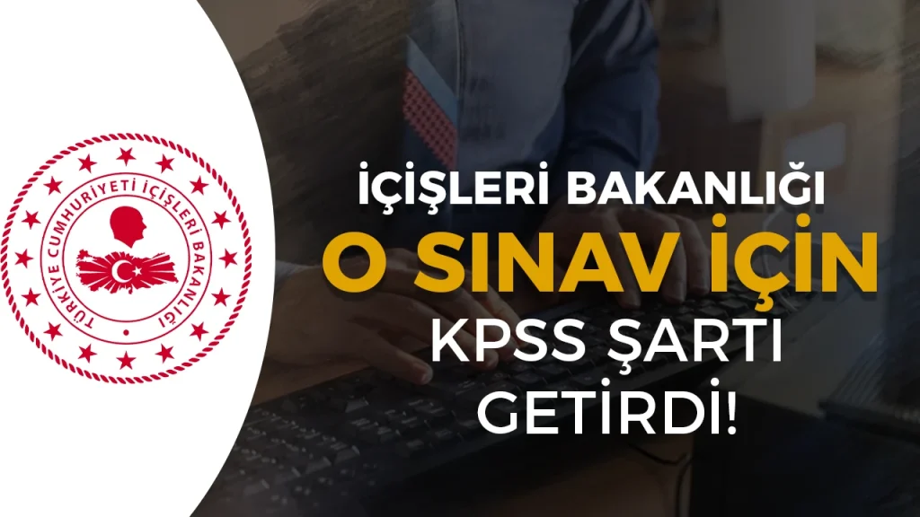 ICISLERI BAKANLIGI MEMUR ALIMI