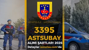 Jandarma 3395 Muvazzaf Astsubay Alımı 2026 Şartları ve Kılavuz Yayımlandı!