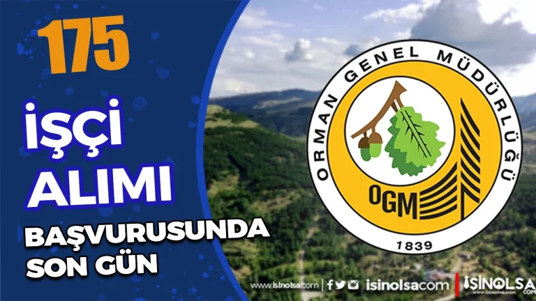 KGM 175 İşçi Alımı Başvurularında Son Gün!
