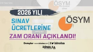 ÖSYM Sınav Ücretlerine Rekor Zam! Zam Oranları Açıklandı