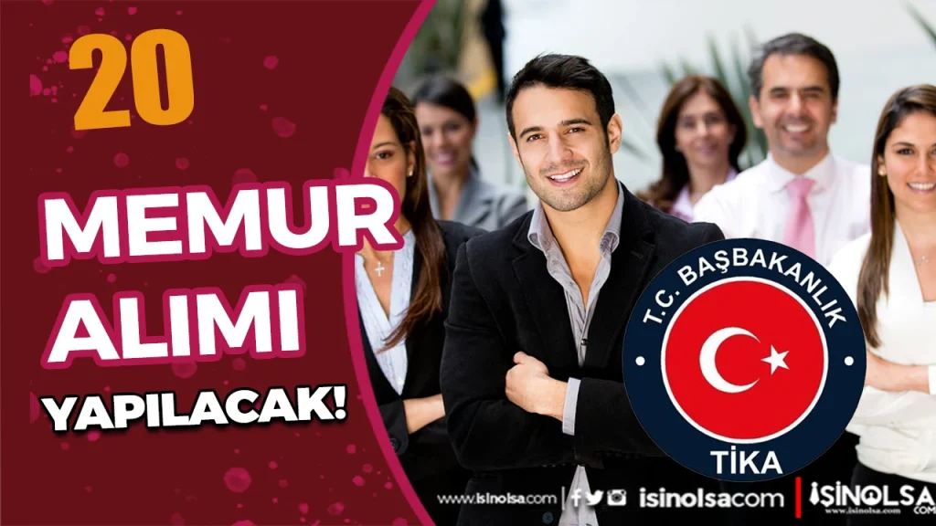 TİKA 20 Memur Alımı 2026 ( Uzman Yardımcısı ) 1 TIKA 20 MEMUR ALIMI