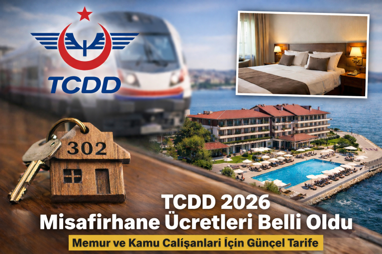 TCDD 2026 Misafirhane Ücretleri Açıklandı: Kamu Personeli İçin Güncel Konaklama Tarifesi