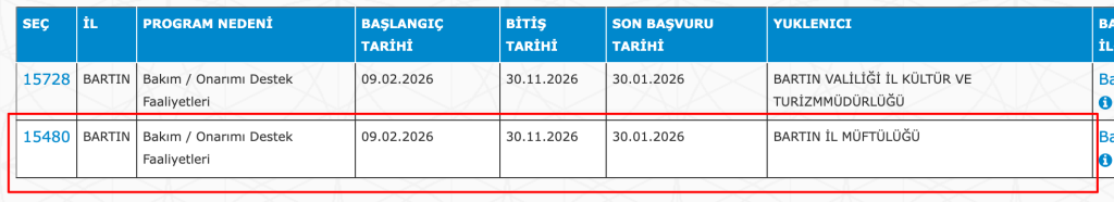 Camilere ve Kuran Kurslarına 4782 Personel Alımı 23 Şehir Listesi 10 image 72