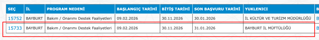 Camilere ve Kuran Kurslarına 4782 Personel Alımı 23 Şehir Listesi 11 image 73