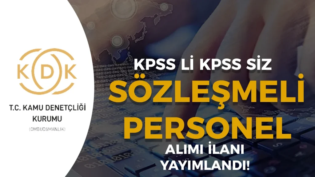 TBMM Kamu Denetçiliği Kurumu 5 Sözleşmeli Bilişim Personeli Alacak 4 kamu denetciligi bilisim personeli alimi