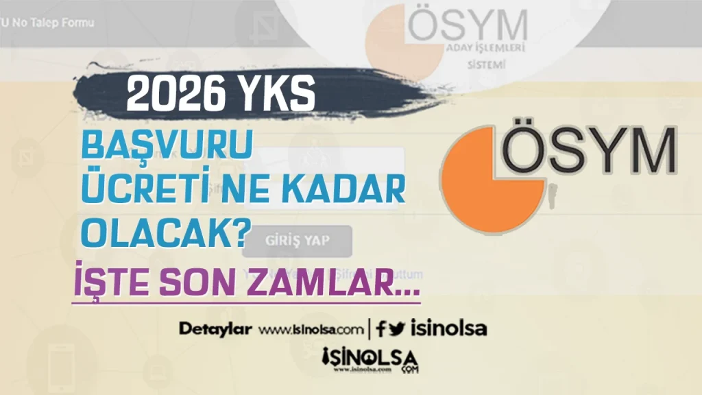 yks basvuru ucreti