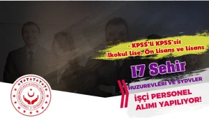 ASHB: 17 Şehir Huzurevi ve SYDV KPSS’siz ve 60 KPSS ile İşçi Personel Alıyor! İşte İlan Listesi